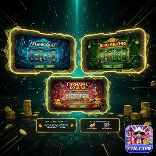 Jogadores desfrutando de jogos ao vivo no 77r